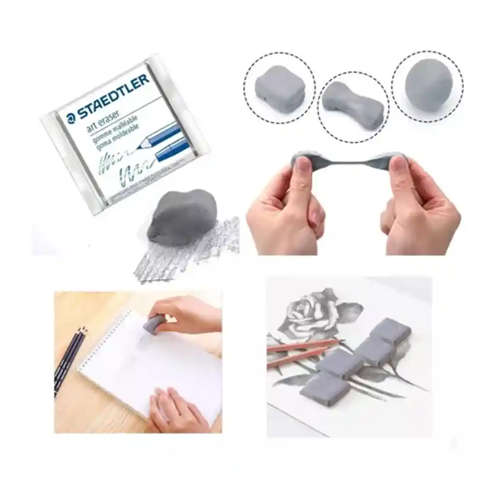 Borrador De Arte Moldeable Staedtler.