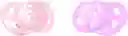 Twistshake Chupos Entretención X2 Unidades Bebe 0-6m Rosa