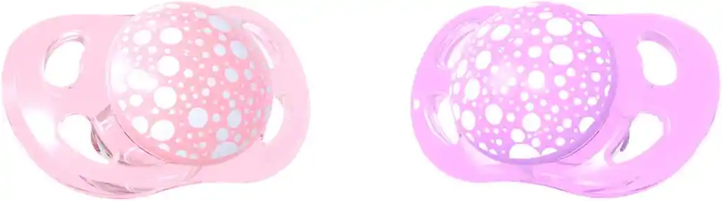 Twistshake Chupos Entretención X2 Unidades Bebe 0-6m Rosa