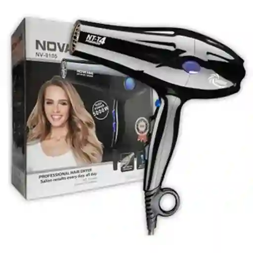 Secador De Pelo Nova 9105 Caliente Frió 5000w Cabello