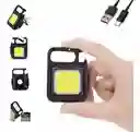 Mini Linterna Llavero Led Portátil Magnetica Recargable Usb