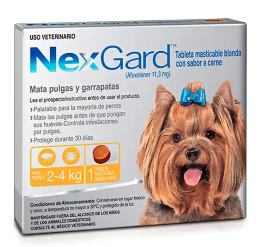 Nexgard 2 A 4 Kg Tableta Masticable