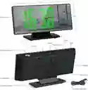 Reloj Despertador Digital Alarma Lcd Proyector Hora En Techo