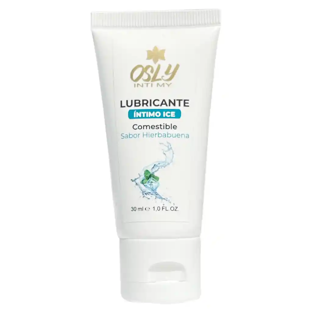 Lubricante Íntimo Frio Osly Sabor A Hierbabuena 30ml