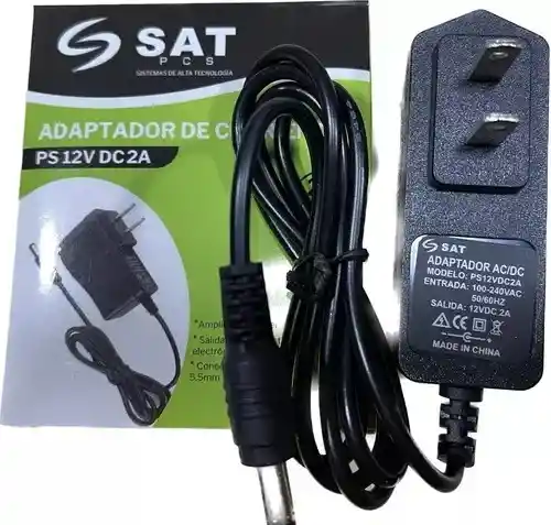 Adaptador 12v 2a Sat