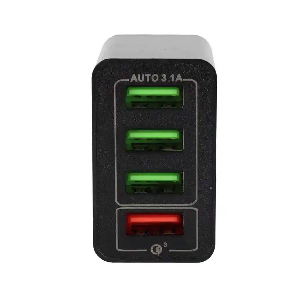 Adaptador De Carga Rapida X4 Usb 6.2 A