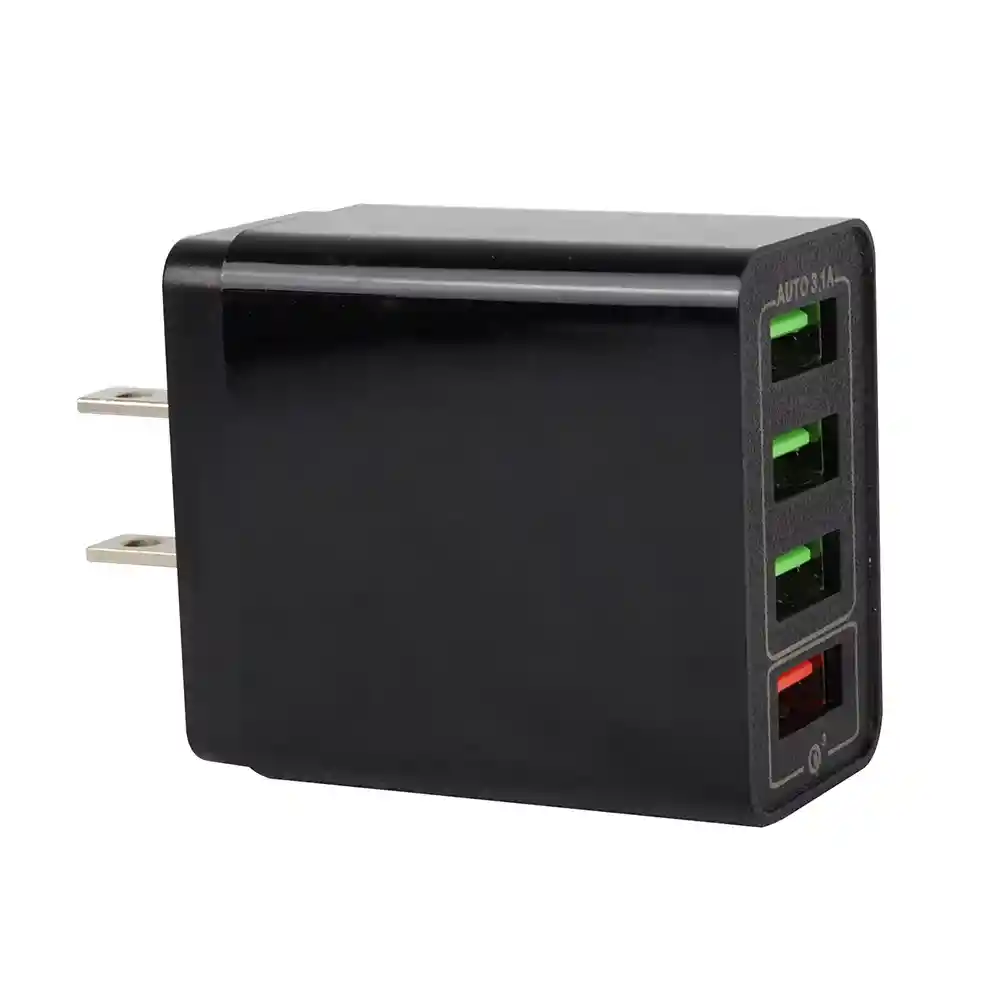 Adaptador De Carga Rapida X4 Usb 6.2 A