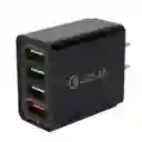 Adaptador De Carga Rapida X4 Usb 6.2 A