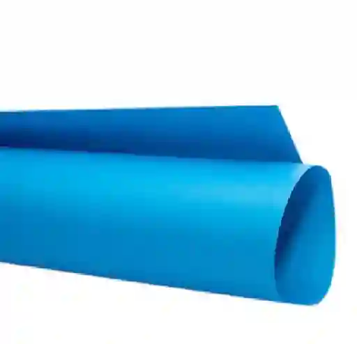 Cartulina Plana Azul Turqui 1/2 Pliego