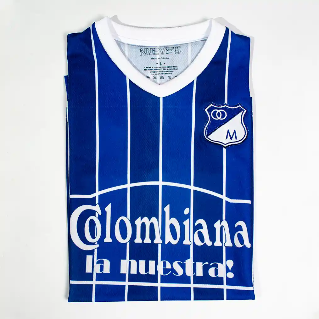 Camiseta Millonarios 1987 - Talla L