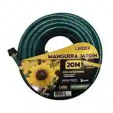 Manguera Riego Agua Jardin Suan X 20mts Acoplada
