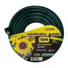 Manguera Riego Agua Suan X 10 Metros Acoplada