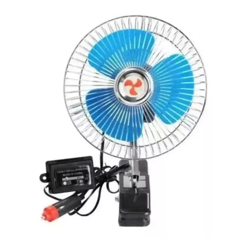 Mini Ventilador De 8 Pulgadas 12v Para Carro