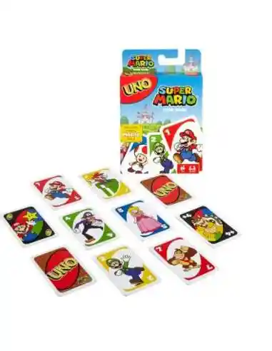 Juego De Cartas Uno Super Mario Card Game Para Niños