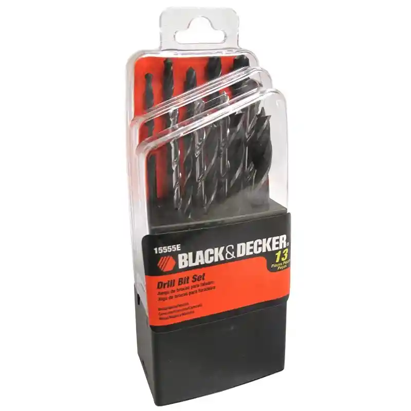 Set De Brocas X 13u. Black Decker 15555e