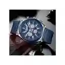 Reloj Curren Pulso En Cuero Cronógrafo Original Para Hombre