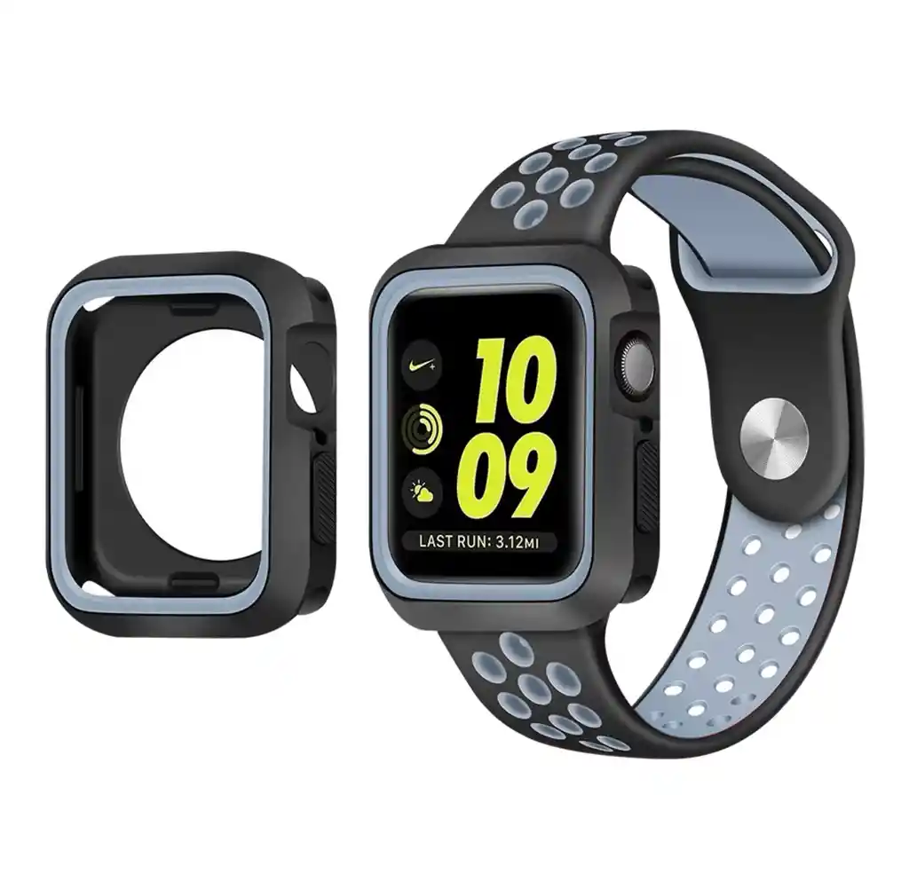 Funda Para Watchband 40mm (negro + Gris)