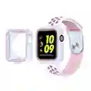 Funda Para Watchband 40mm (blanco + Rosa)