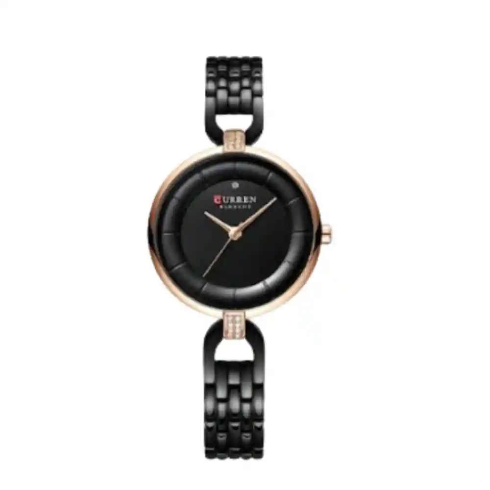 Reloj Analógico Pulsera Acero Curren Original Para Mujer Elegante