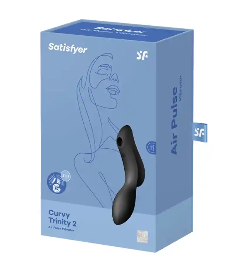 Satisfyer Succionador Y Estimulador Punto G - Curvy Trinity 2