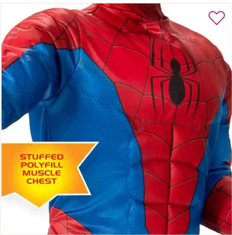 Disfraz Del Hombre Araña Con Musculos -spider Man Muscles Child Costume