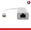 Convertidor Tipo C A Lan Rj45 + Hub 3 Puertos Usb