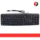 Teclado Usb Alámbrico Kb502 Español