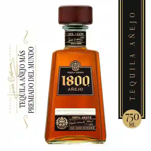 Tequila 1800 Añejo 750 Ml