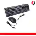 Combo Teclado Y Mouse Optico Usb En Español Incluye Ñ Kb501