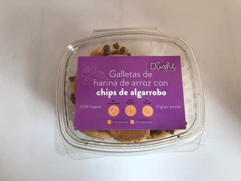 Galletas De Arroz Con Chips 150g Dushi