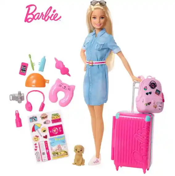 Muñeca Barbie Viajera.