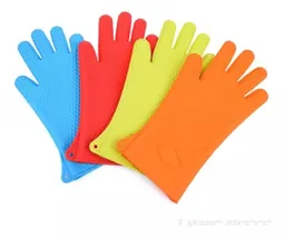 Guantes Cocina Protección Antiquemaduras Silicona Resistente