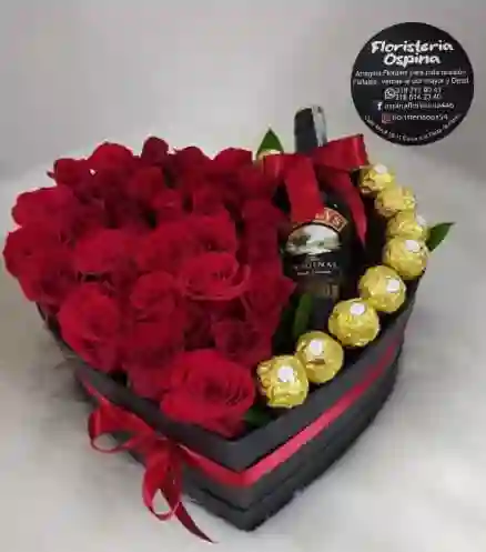 Arreglo Corazón De Pasión