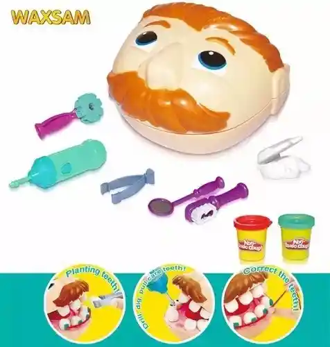 Kit Plastilina Doctor Muelitas Juguete