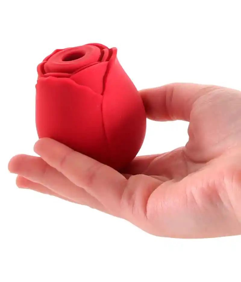 Vibrador Y Succionador Recargable Rose