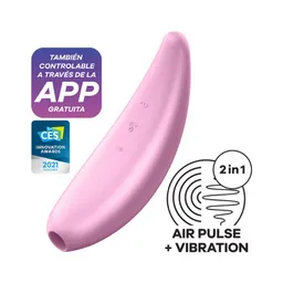 Satisfyer Curvy 3+ Succionador De Clitoris Con App Y Vibración