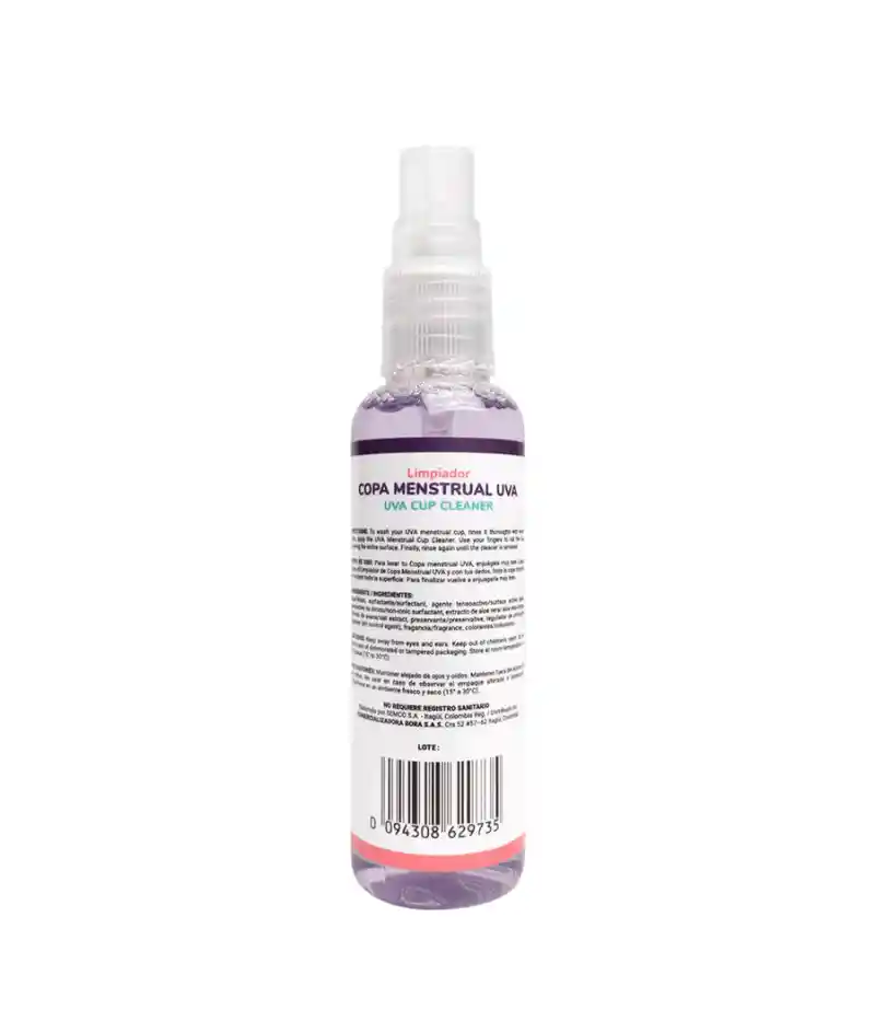 Limpiador Copa Menstrual 58ml