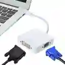 Adaptador Mini Displayport 3 En 1 Vga Hdmi Dvi 24+1 Thunderbolt Convertidor Display Port