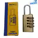 Candado De Clave 4 Lineas 21mm Gato