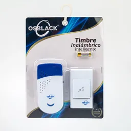 Timbre Inalámbrico Osblack U38 2p Sencillo