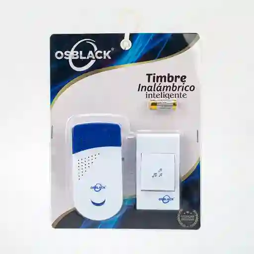 Timbre Inalámbrico Osblack U38 2p Sencillo