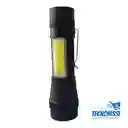 Linterna Mediana Led Recargable Luz Zoom Largo Alcance