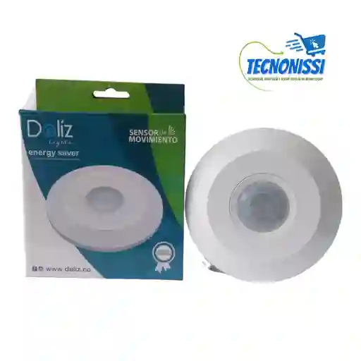Sensor De Movimiento Techo Plano Daliz