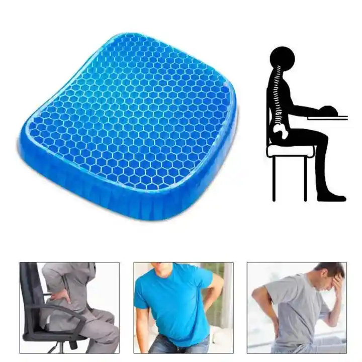Cojín Almohada Para Silla Asiento En Silicona Ergonomico
