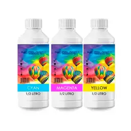 3 Litros Tinta Genérica Impre Eps L355 L395 L380 L455 L495