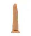 Dildo Realista Flexible Con Textura Y Ventosa 18,3cm