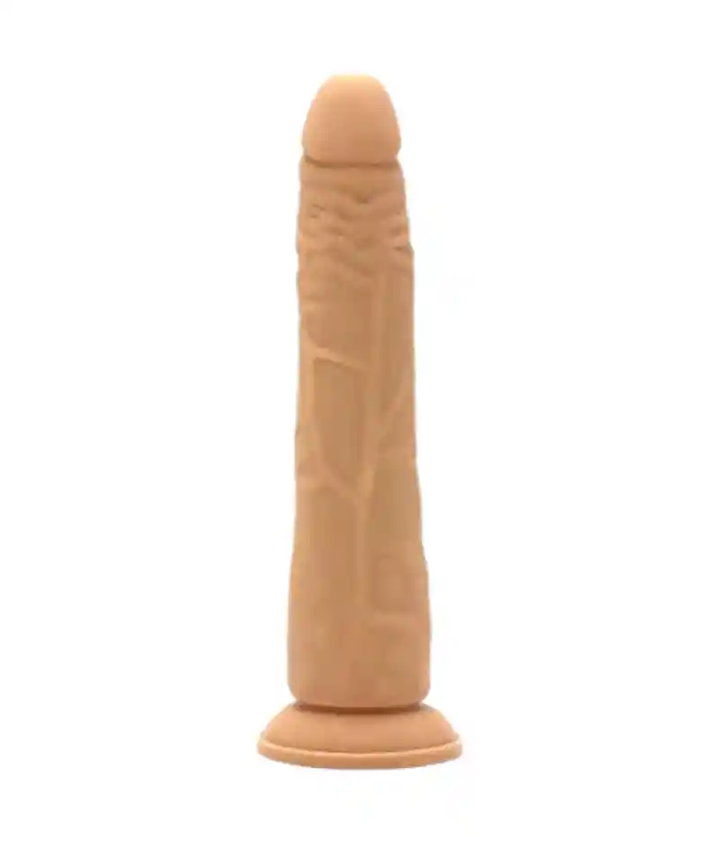 Dildo Realista Flexible Con Textura Y Ventosa 18,3cm