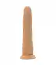 Dildo Realista Flexible Con Textura Y Ventosa 18,3cm