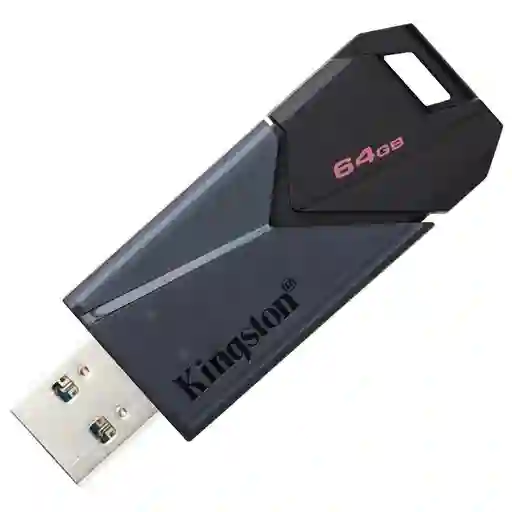 Memoria Usb 64gb Kingston Data Traveler Exodia Onyx - Negra