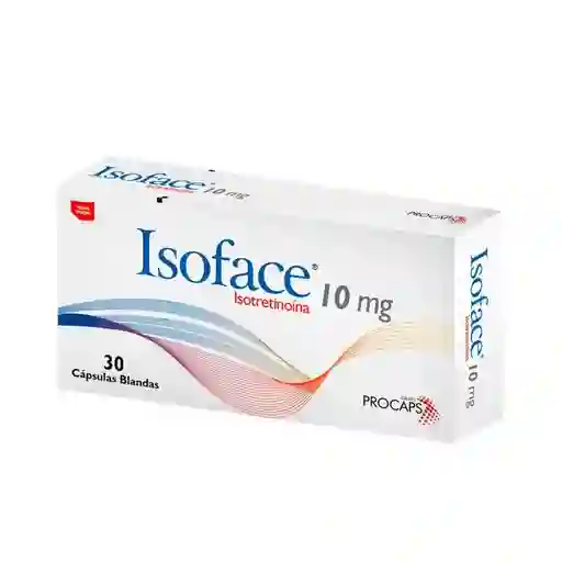 Isoface 10mg Sobre X 10 Cápsulas Blandas